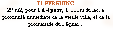 Annecy pershing location saison �t� appartement T1 meubl�